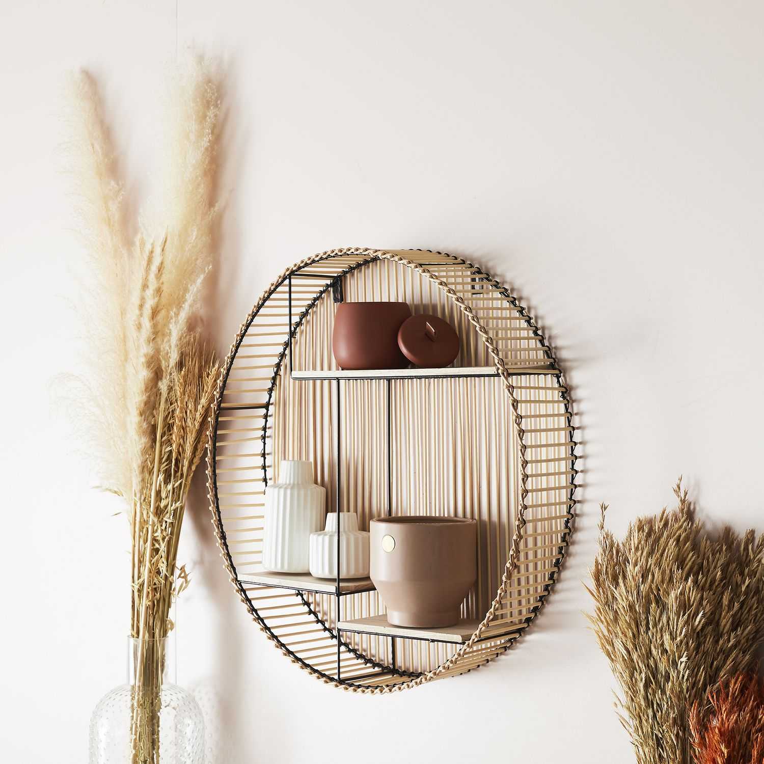 Ronde wandplank A