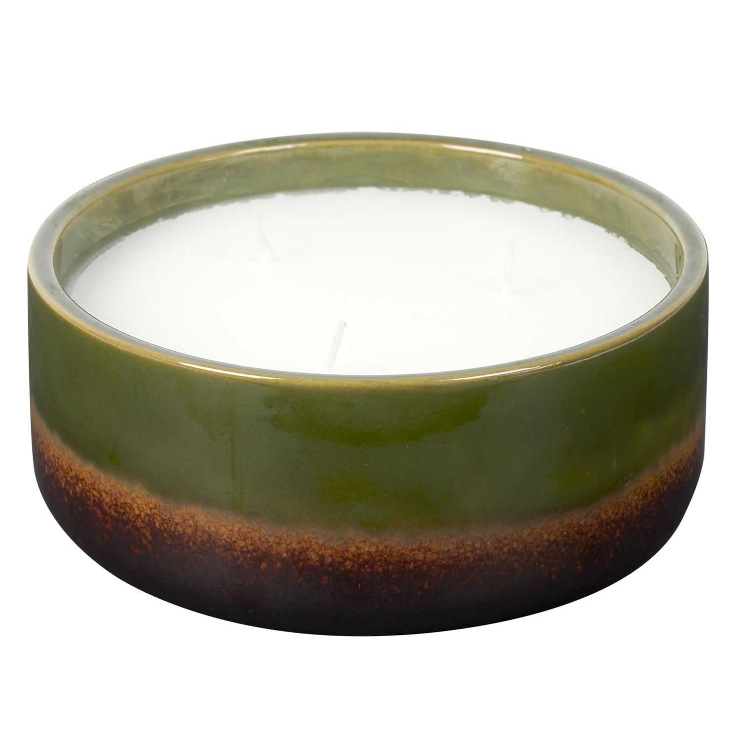 Geurkaars in keramieke pot D16,5cm 