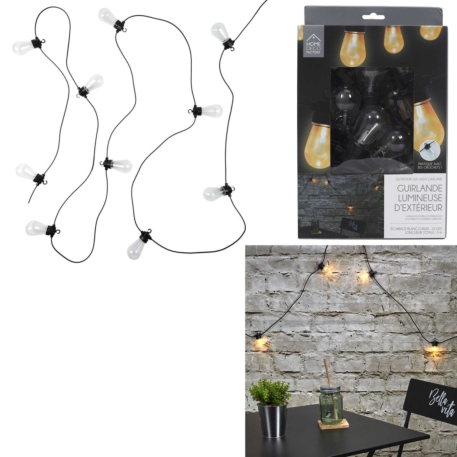 Lichtslinger outdoor wit